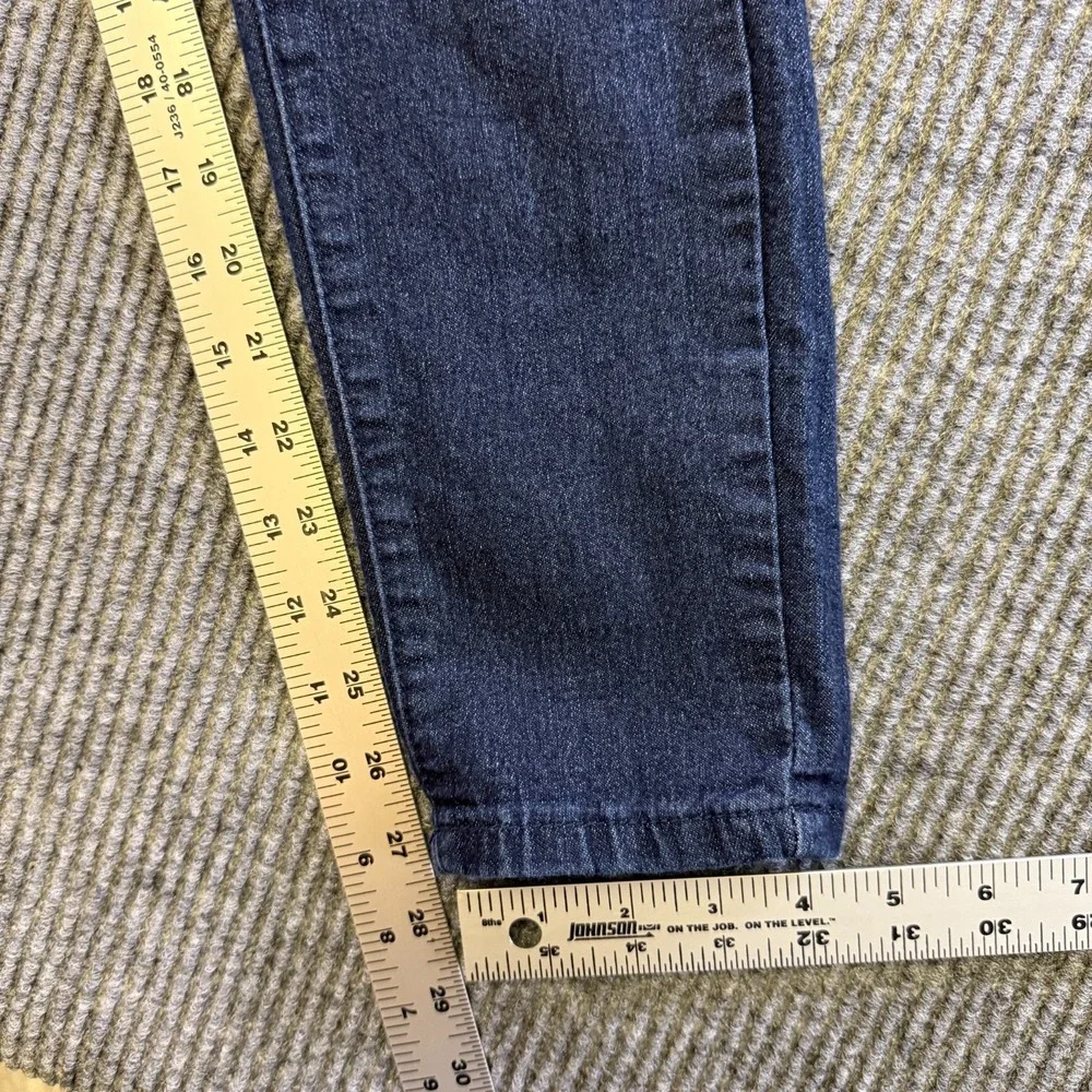 Forever 21 Jeans Womens 27 Blue Skinny Stretch Denim Mid Rise Slim Fit